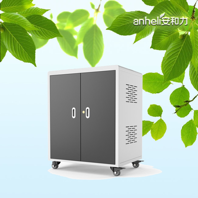 30 Bay Laptop Laying Cabinet AC Power Sockets Type laadwagen