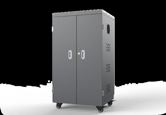 64 Charging Ports Tablet Charging Trolley met 8S Security Protection System en Cooling Fans