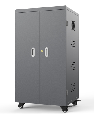 64 het Apparaat van het Klaslokaalipad van baaienpc Mobiele het Laden Kar 670x500x1320mm