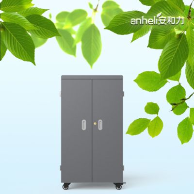 ABS Engineering Plastic 64 USB-slots oplaadkar Smart oplaadkas
