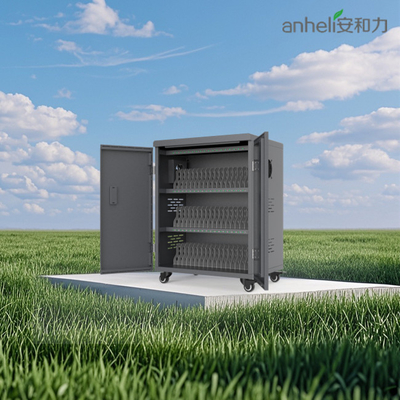 54 USB-sleuven USB-oplaadwagen ABS-technische kunststof tussenlaag type oplaadkast