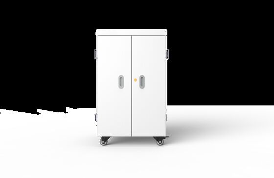 42 Ports Tabletten Oplaadkar met gegalvaniseerde plaatconstructie en Duitse medische standaard wielen