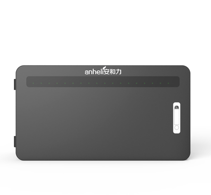 8S ABS Techniek Plastic USB die het Kabinet van de Tabletopslag 18 Havens laden