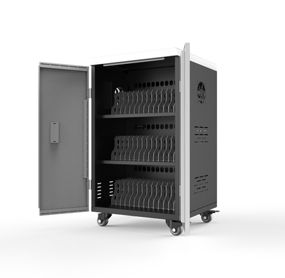 42 eenheden het Kabinetslaptop van de Tabletopslag het Laden Karretje 550*510*950MM